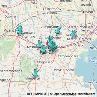 Mappa Via Libero Benedetti, 35133 Padova PD, Italia (10.49583)