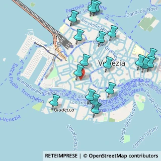 Mappa Calle Lunga San Barnaba, 30123 Venezia VE, Italia (1.195)