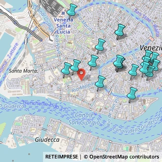 Mappa Calle Lunga San Barnaba, 30123 Venezia VE, Italia (0.621)