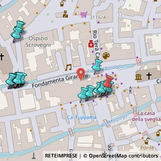 Mappa Calle Lunga San Barnaba, 30123 Venezia VE, Italia (0.05769)