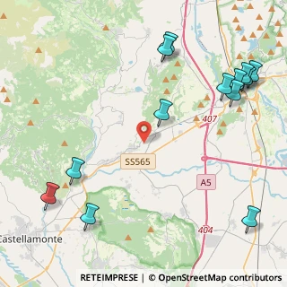 Mappa Via Santa Liberata, 10010 Colleretto Giacosa TO, Italia (5.77154)
