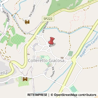Mappa Via Giuseppe Giacosa, 18, 10010 Colleretto Giacosa, Torino (Piemonte)