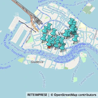 Mappa Fondamenta Borgo, 30123 Venezia VE, Italia (0.7155)