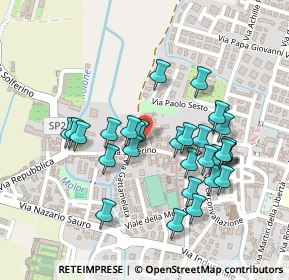 Mappa Via Garza, 25021 Bagnolo Mella BS, Italia (0.22)