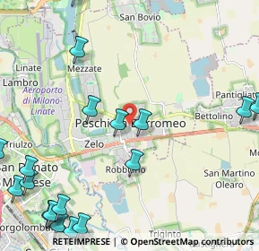 Mappa Via Papa Giovanni XXIII, 20068 Peschiera Borromeo MI, Italia (3.244)