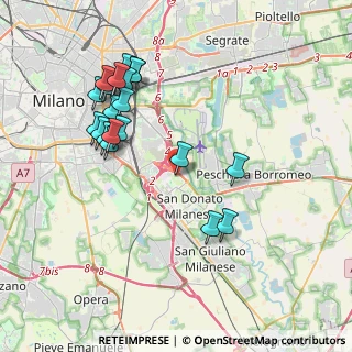 Mappa Via J.F. Kennedy, 20097 San Donato Milanese MI, Italia (4.008)
