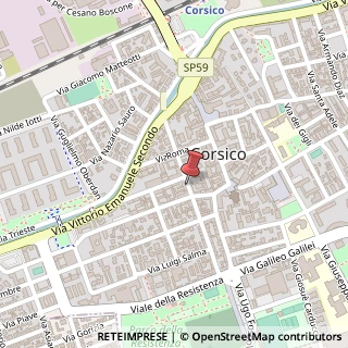 Mappa Via Giuseppe Garibaldi, 48, 20094 Corsico, Milano (Lombardia)