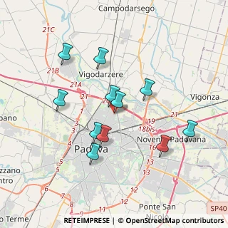Mappa Via Cardinale Callegari, 35133 Padova PD, Italia (3.33)