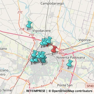 Mappa Via Cardinale Callegari, 35133 Padova PD, Italia (2.92231)
