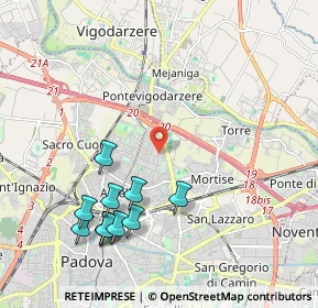 Mappa Via Cardinale Callegari, 35133 Padova PD, Italia (2.28455)