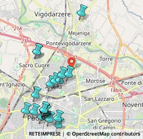 Mappa Via Cardinale Callegari, 35133 Padova PD, Italia (2.5815)
