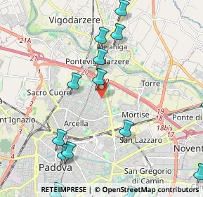 Mappa Via Cardinale Callegari, 35133 Padova PD, Italia (2.69)