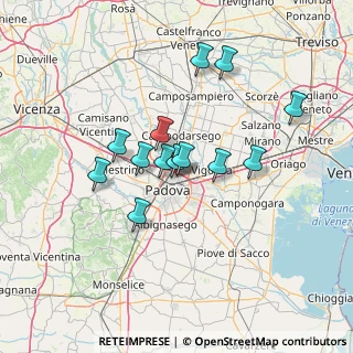 Mappa Via Cardinale Callegari, 35133 Padova PD, Italia (11.30615)
