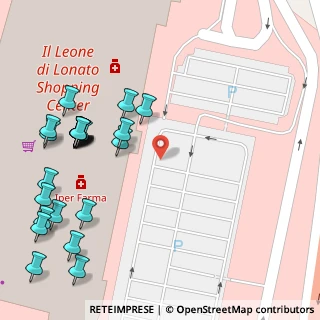 Mappa Il Leone Shopping Center di, 25017 Lonato del Garda BS, Italia (0.08333)
