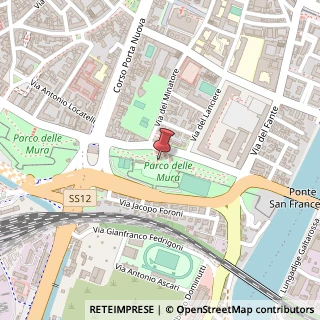 Mappa Circonvallazione Raggio di Sole, 2, 37122 Verona, Verona (Veneto)