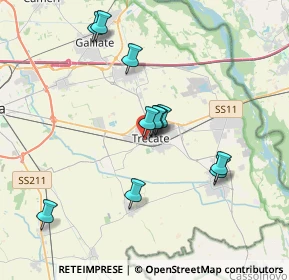 Mappa Via Trento, 28069 Trecate NO, Italia (3.36364)