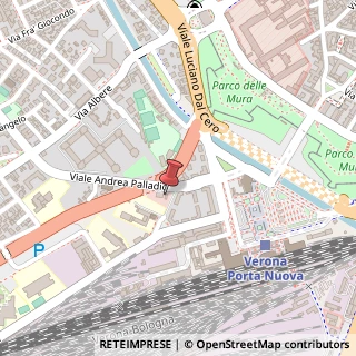 Mappa Viale Andrea Palladio, 9, 37138 Verona, Verona (Veneto)