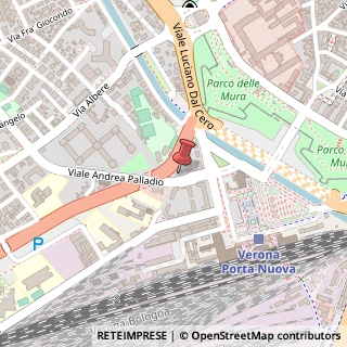 Mappa Viale Andrea Palladio, 4, 37138 Verona, Verona (Veneto)