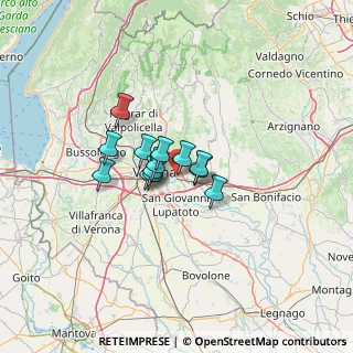 Mappa 37132 Verona VR, Italia (7.50846)