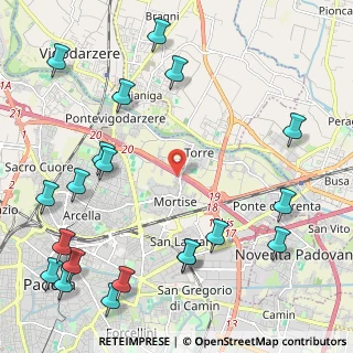 Mappa Via Antonino Cascino, 35129 Padova PD, Italia (2.9615)