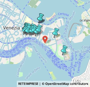 Mappa Calle Colonne, 30122 Venezia VE, Italia (0.8275)