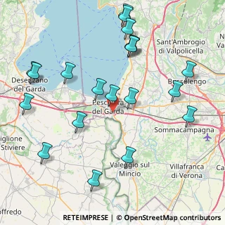 Mappa SR11 - Via Tangenziale, 37019 Peschiera del Garda VR, Italia (9.618)