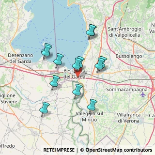 Mappa SR11 - Via Tangenziale, 37019 Peschiera del Garda VR, Italia (6.35308)