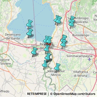 Mappa SR11 - Via Tangenziale, 37019 Peschiera del Garda VR, Italia (6.454)