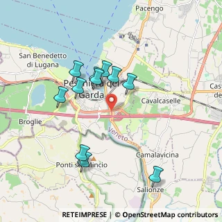 Mappa SR11 - Via Tangenziale, 37019 Peschiera del Garda VR, Italia (1.72091)
