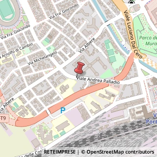 Mappa Viale Andrea Palladio, 33, 37138 Verona, Verona (Veneto)