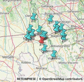 Mappa Via Torquato Tasso, 28069 Trecate NO, Italia (9.661)