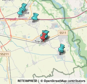 Mappa Via Torquato Tasso, 28069 Trecate NO, Italia (3.05692)