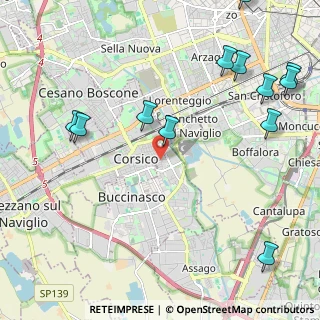 Mappa Via Mantova, 20090 Corsico MI, Italia (2.81083)