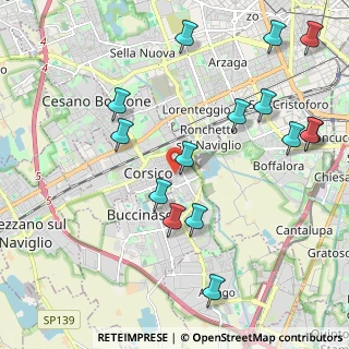 Mappa Via Mantova, 20090 Corsico MI, Italia (2.39067)