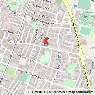 Mappa Via callegari cardinale 6, 35133 Padova, Padova (Veneto)