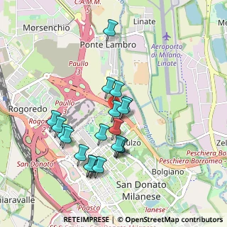 Mappa Primo piano - Citofono, 20097 San Donato Milanese MI, Italia (0.871)