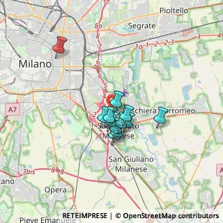 Mappa Primo piano - Citofono, 20097 San Donato Milanese MI, Italia (2.24417)