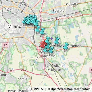 Mappa Primo piano - Citofono, 20097 San Donato Milanese MI, Italia (3.5035)