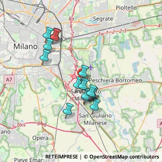 Mappa Primo piano - Citofono, 20097 San Donato Milanese MI, Italia (3.16333)