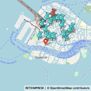 Mappa Calle del Vento, 30123 Venezia VE, Italia (0.9045)