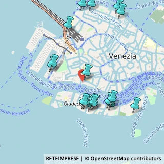 Mappa Calle del Vento, 30123 Venezia VE, Italia (1.12412)