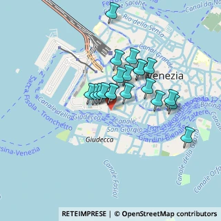 Mappa Calle del Vento, 30123 Venezia VE, Italia (0.697)
