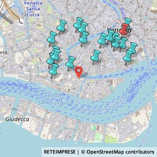 Mappa Calle Nuova Sant'Agnese, 30123 Venezia VE, Italia (0.548)