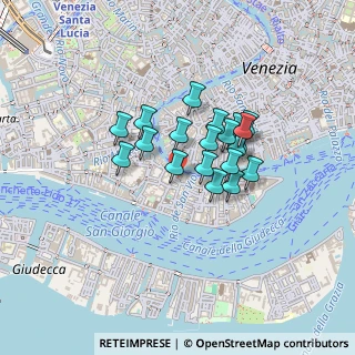 Mappa Calle Nuova Sant'Agnese, 30123 Venezia VE, Italia (0.304)