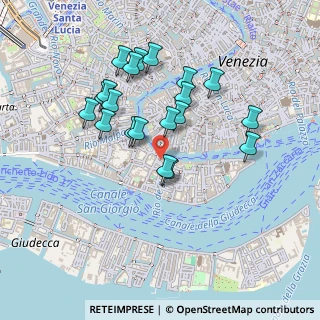 Mappa Calle Nuova Sant'Agnese, 30123 Venezia VE, Italia (0.419)