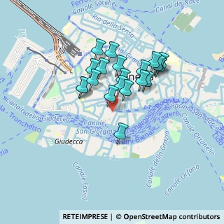 Mappa Calle Nuova Sant'Agnese, 30123 Venezia VE, Italia (0.7075)
