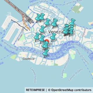 Mappa Calle Nuova Sant'Agnese, 30123 Venezia VE, Italia (0.8195)
