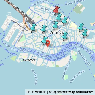 Mappa Calle Nuova Sant'Agnese, 30123 Venezia VE, Italia (1.09)