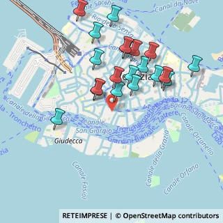 Mappa Calle Nuova Sant'Agnese, 30123 Venezia VE, Italia (0.952)