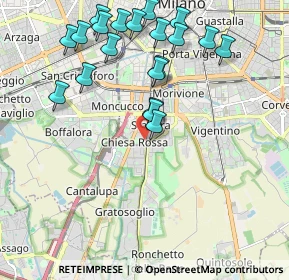 Mappa Via San Domenico Savio, 20141 Milano MI, Italia (2.2085)